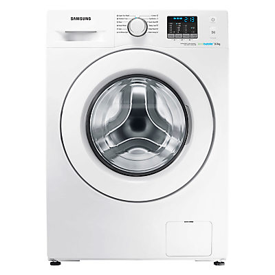 Samsung WF8EF5E0W4W Freestanding Washing Machine, 8kg Load, A+++ Energy Rating, 1400rpm Spin, White